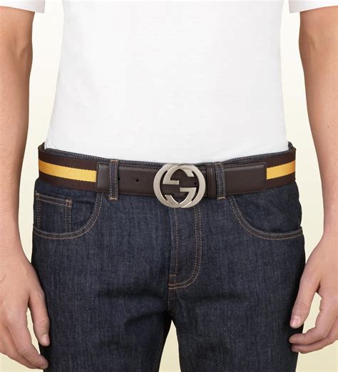 men wearing gucci belts|men's Gucci belt for sale.